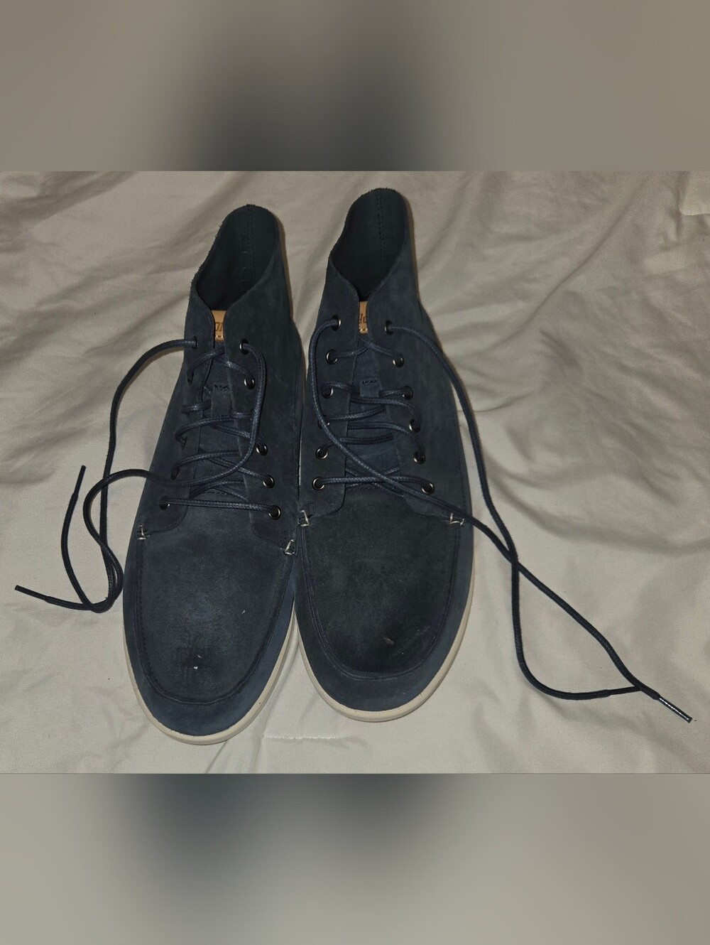 OluKai Navy Suede Chukka Boots Sz 13